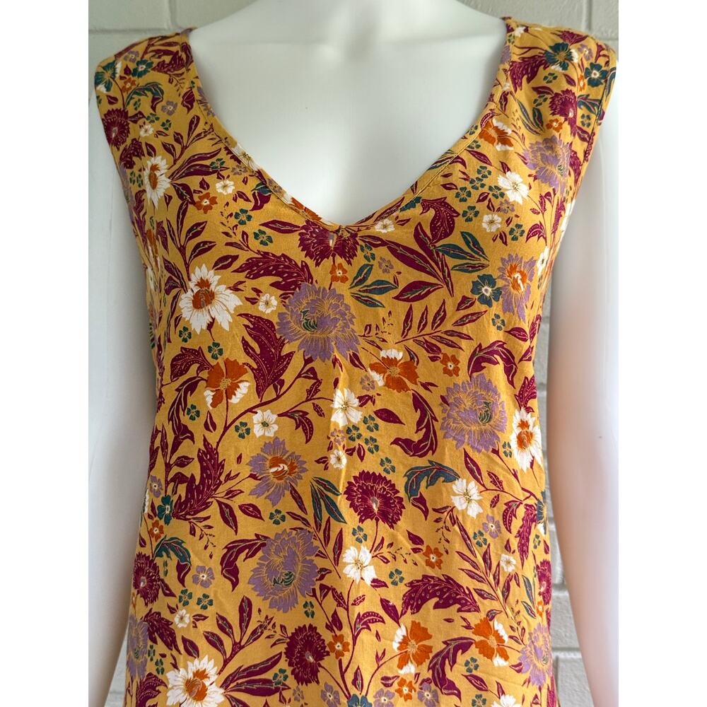 Loralette Plus Size 26/28 Boho Floral Maxi Dress Belted Tiered NWT - Picture 8 of 11